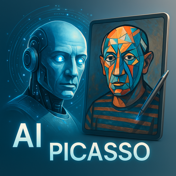اکانت AI Picasso یک‌ماهه | طراحی تصویری خلاقانه با سبک هنری + تحویل فوری