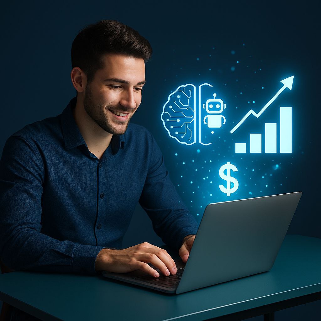 آموزش خصوصی کسب درآمد با هوش مصنوعی و راه‌اندازی کسب‌وکار آنلاین